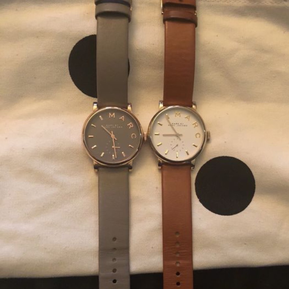 Marc Jacobs authentic leather watches